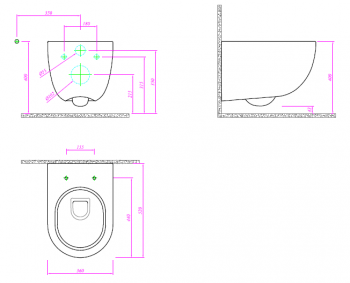 Zero WC Bidet / Taharet