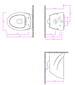 Zen WC Bidet / Taharet