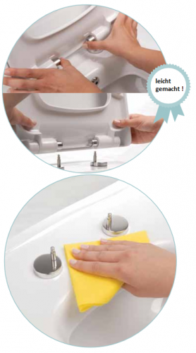 Idea spülrandlos WC Bidet +int. Armatur