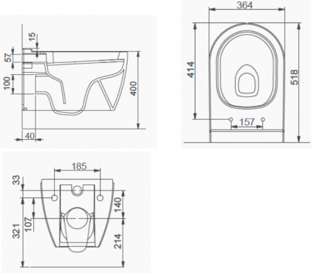 Sign WC Bidet / Taharet