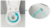 3D spülrandlos WC Bidet / Taharet